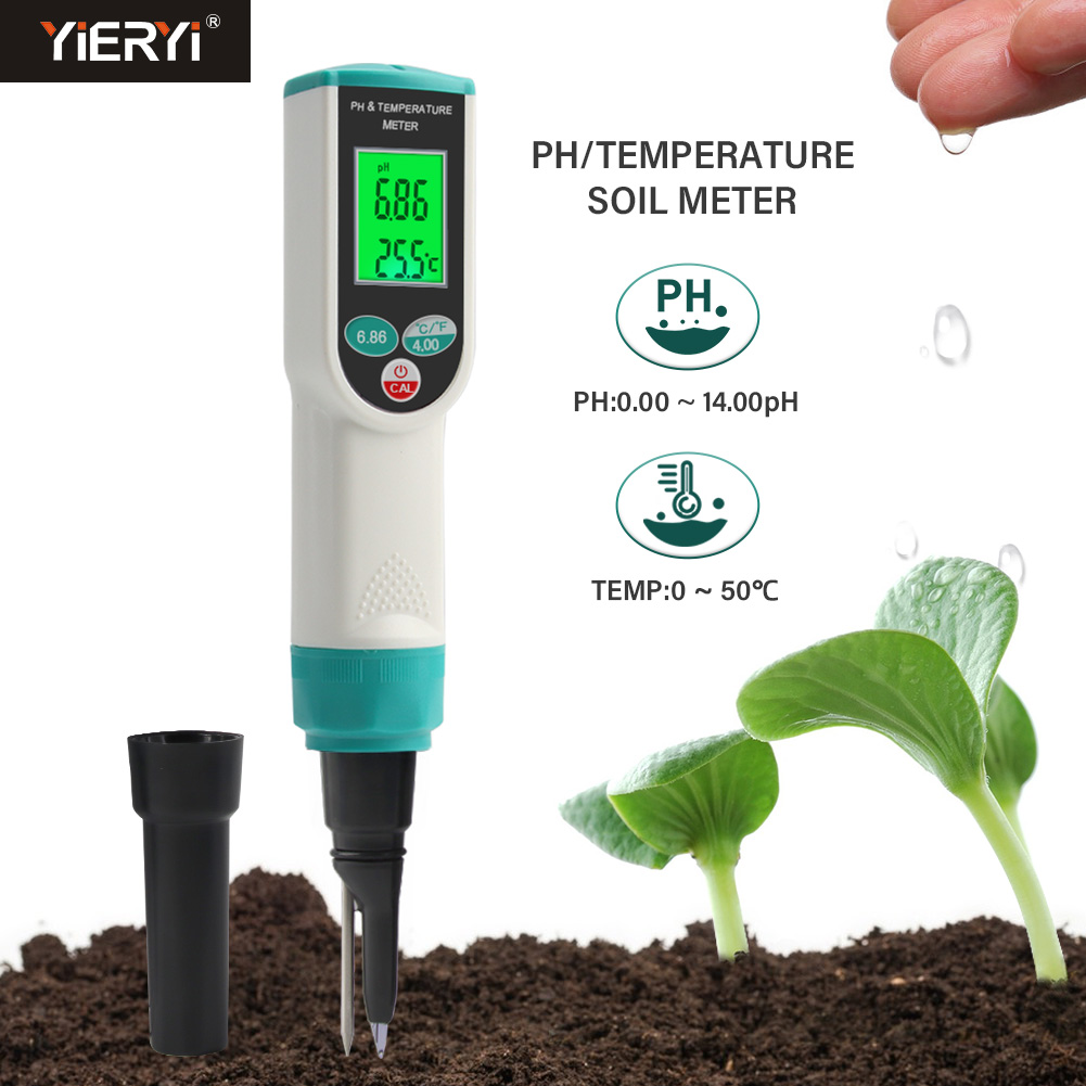 Soil Test Digital - High Accuracy Soil PH Meter 0.00~14.00pH