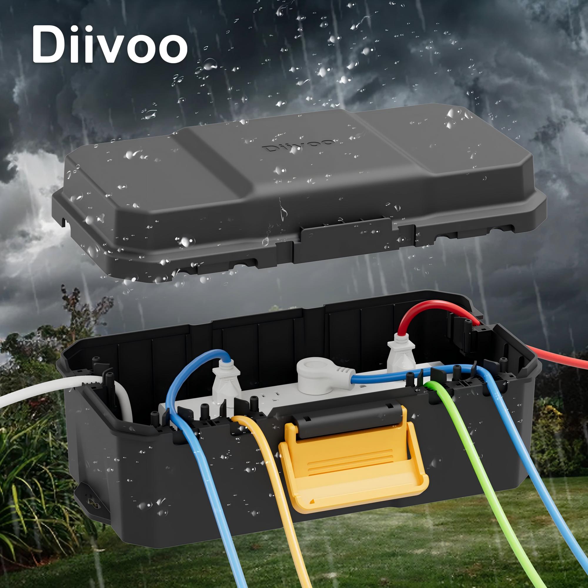 Smart Garden Kit - Diivoo Waterproof Electrical Box Outside Cable