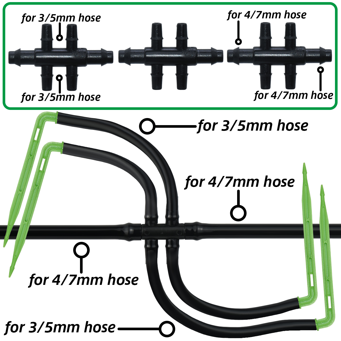 KESLA Garden 4/7mm to 3/5mm Ho - Smart Garden Sprinkler ulasan dan harga