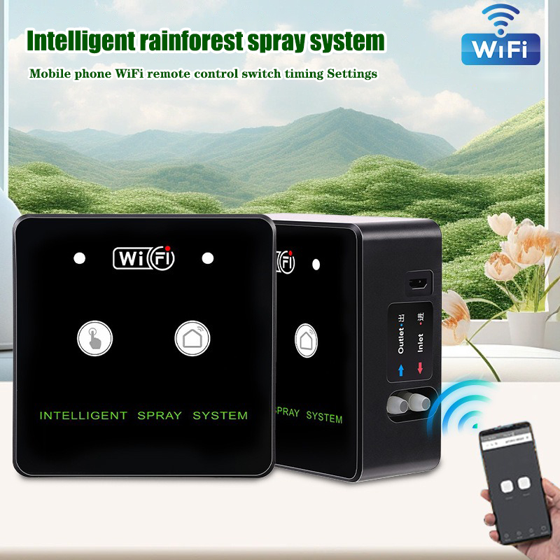 Rainforest Sprayer WiFi Contro - Smart Garden Sprinkler ulasan dan harga