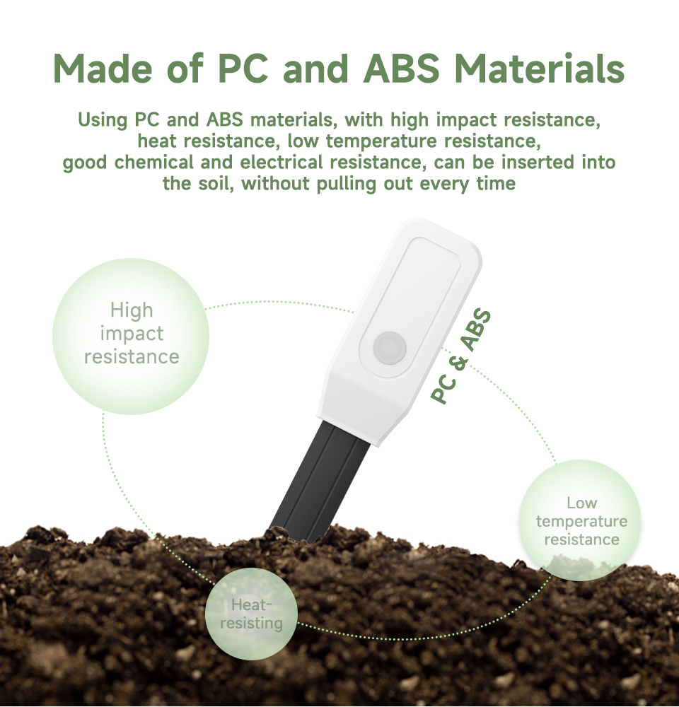 Smart Soil Tester Sensor, Zigb - App Smart Garden ulasan dan harga