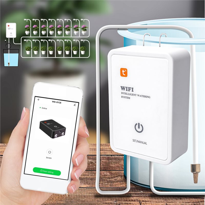 Automatic Drip Irrigation Wate - Smart Garden Kit ulasan dan harga