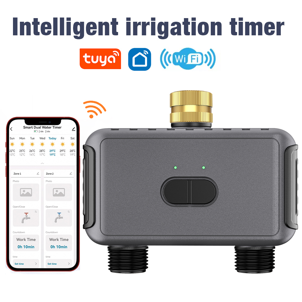 Wifi Automatic Water Timer Dua - Smart Garden Kit ulasan dan harga