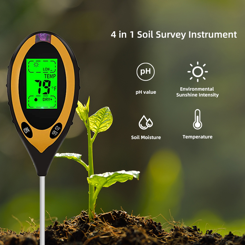 Soil PH Meter Tester Soil Test - Soil Test Digital ulasan dan harga