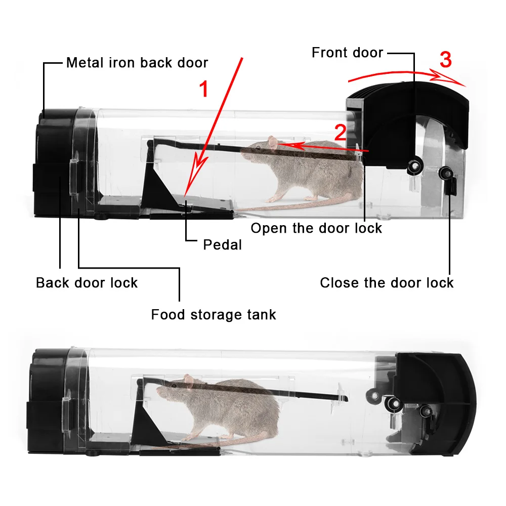 Safe Firm Mousetrap Humane Reu - Smart Garden Kit ulasan dan harga