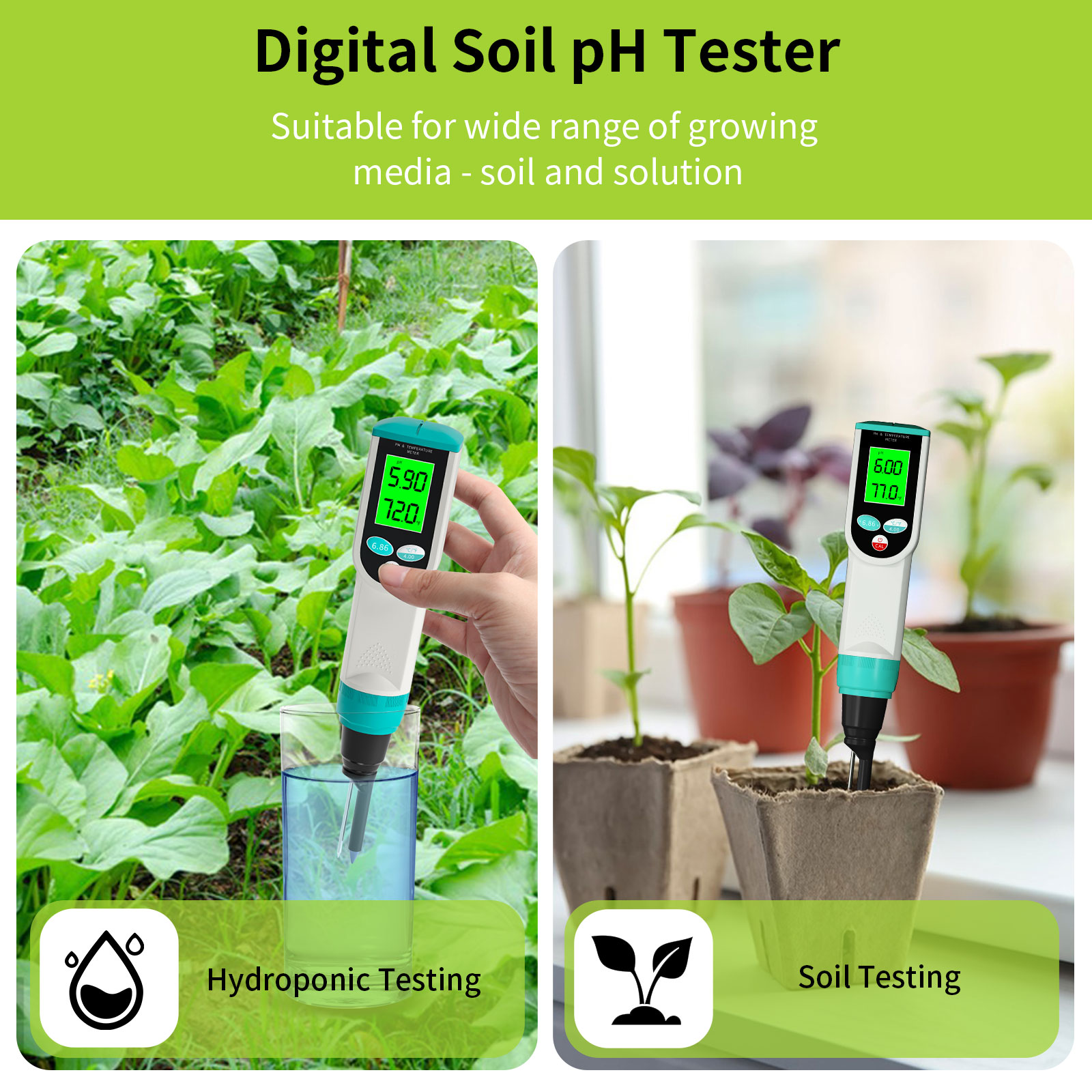 High Accuracy Soil PH Meter 0. - Soil Test Digital ulasan dan harga