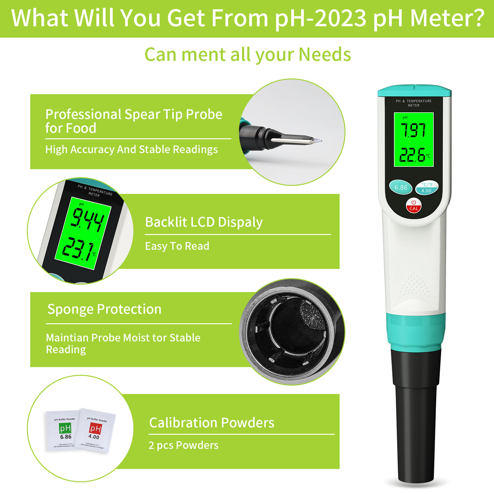 High Accuracy Soil PH Meter 0. - Soil Test Digital ulasan dan harga