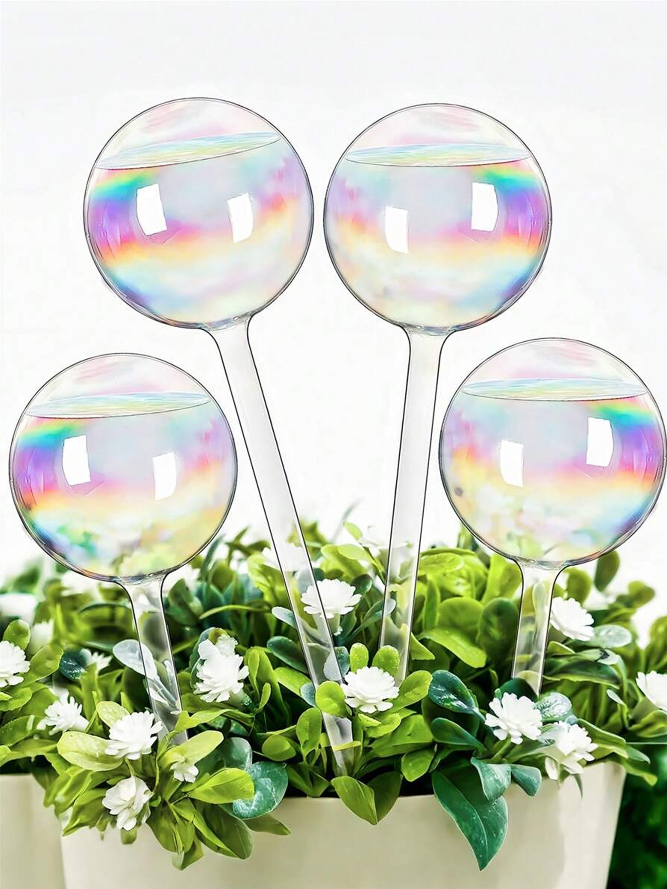 1/2/4pcs Rainbow Gradient Auto - Smart Garden Sprinkler ulasan dan harga