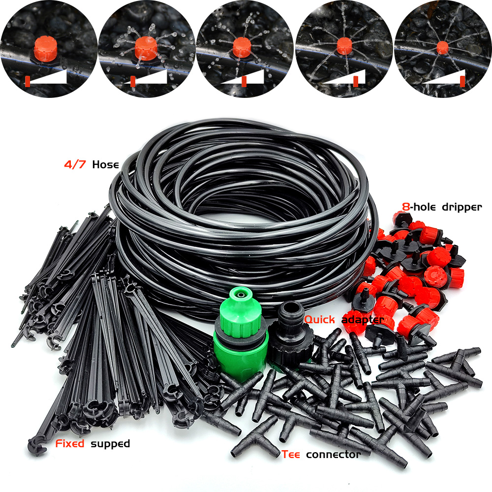 Greenhouse 15M-30M DIY Drip Ir - Smart Garden Sprinkler ulasan dan harga