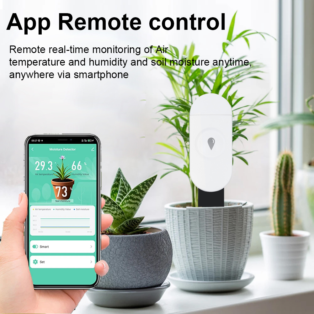 Tuya Zigbee Temperature Humidi - App Smart Garden ulasan dan harga