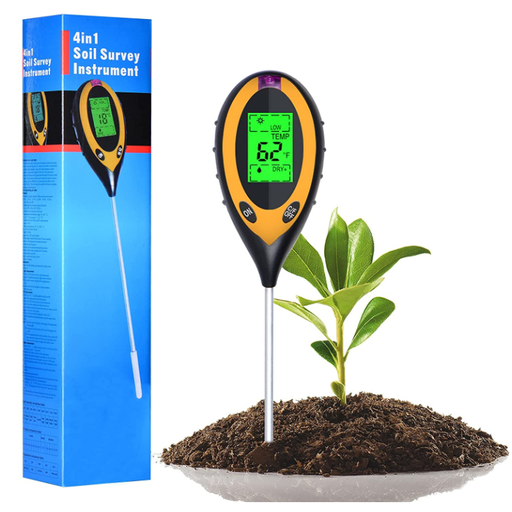 4 in 1 PH Light Temp Moisture  - Soil Test Digital ulasan dan harga