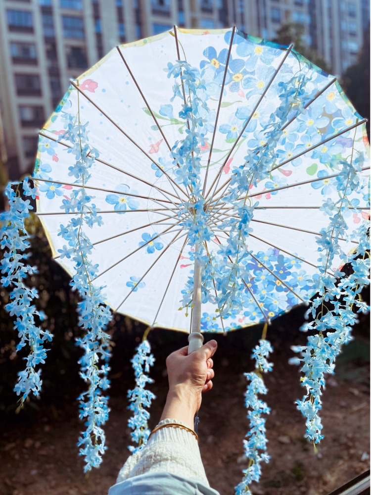 82CM 32'' Sakura Umbrella Hanf - Smart Garden Umbrella ulasan dan harga