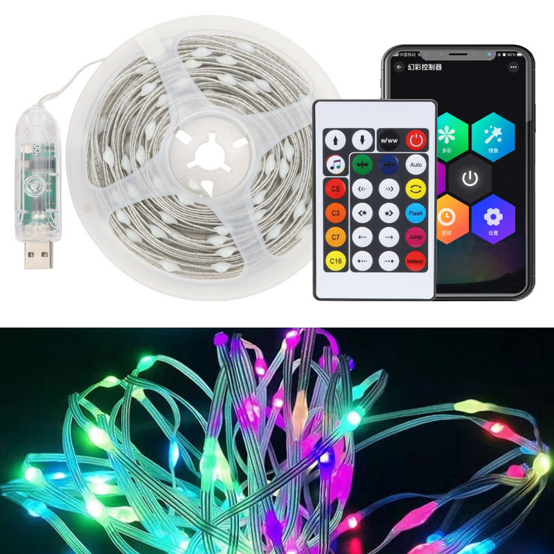 10M LED Christmas Lights Fairy - App Smart Garden ulasan dan harga