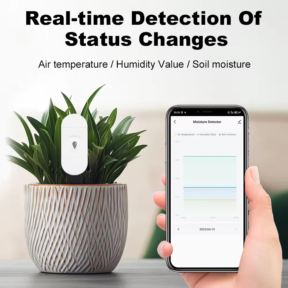 Tuya Zigbee Temperature Humidi - App Smart Garden ulasan dan harga