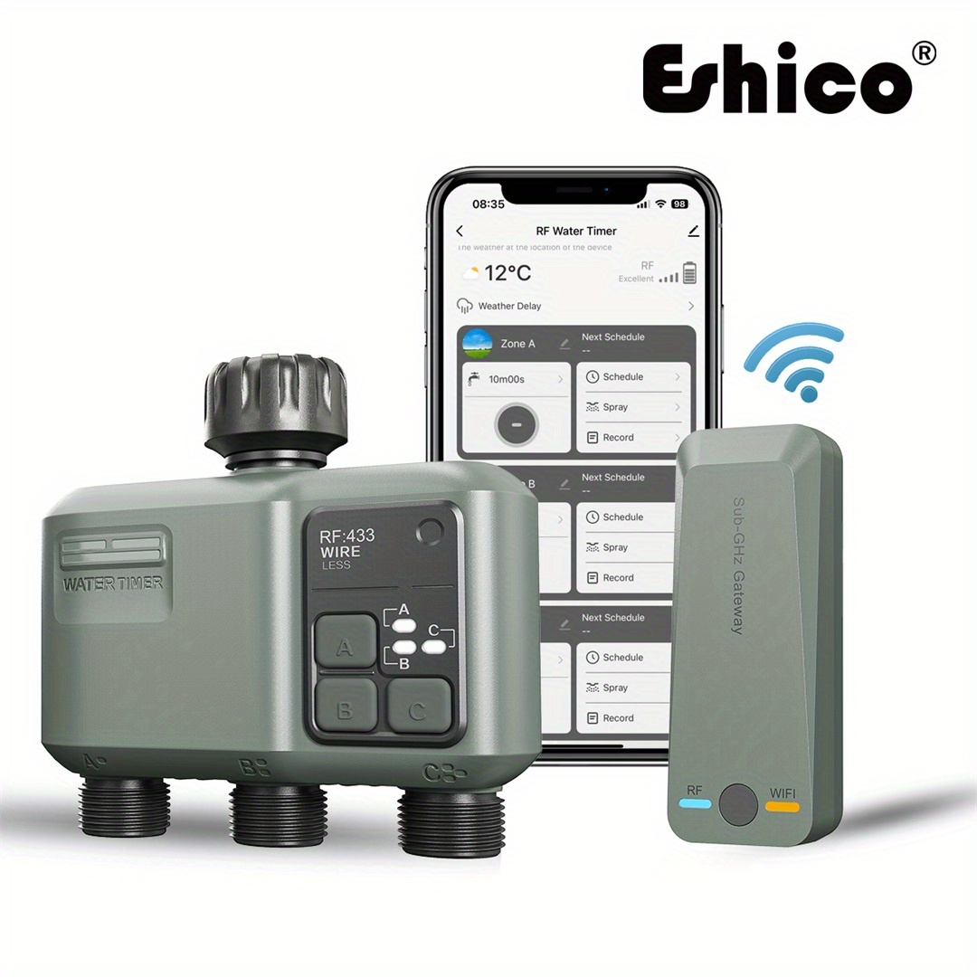 Eshico Smart Sprinkler Timer:  - App Smart Garden ulasan dan harga