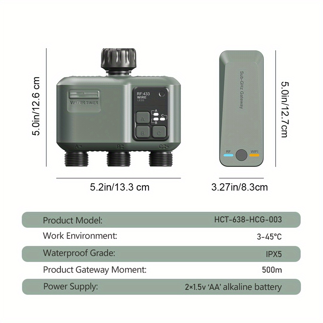 Eshico Smart Sprinkler Timer:  - App Smart Garden ulasan dan harga
