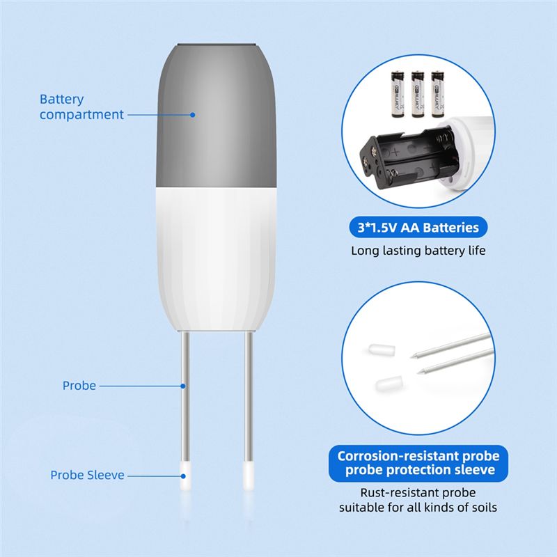 ABRN-Tuya Wifi Smart Soil Mete - App Smart Garden ulasan dan harga