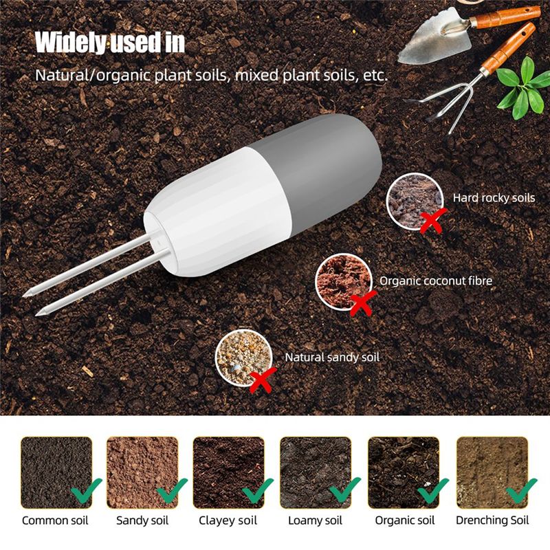 ABRN-Tuya Wifi Smart Soil Mete - App Smart Garden ulasan dan harga