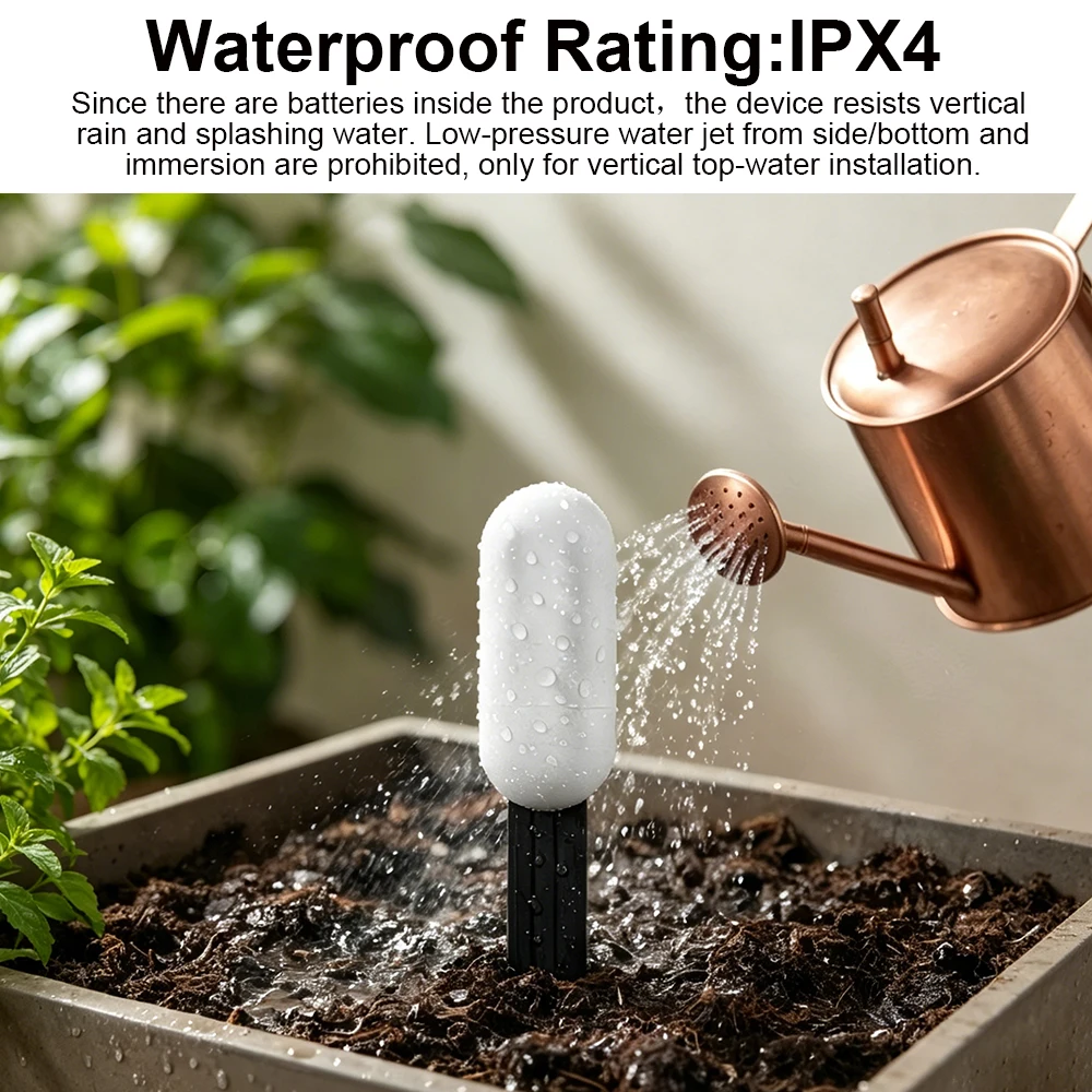 Tuya Zigbee Temperature Humidi - App Smart Garden ulasan dan harga