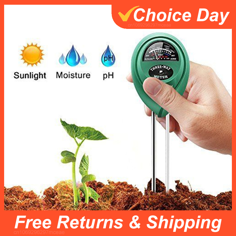 3 in 1 Soil PH Meter Sunlight  - Soil Test Digital ulasan dan harga