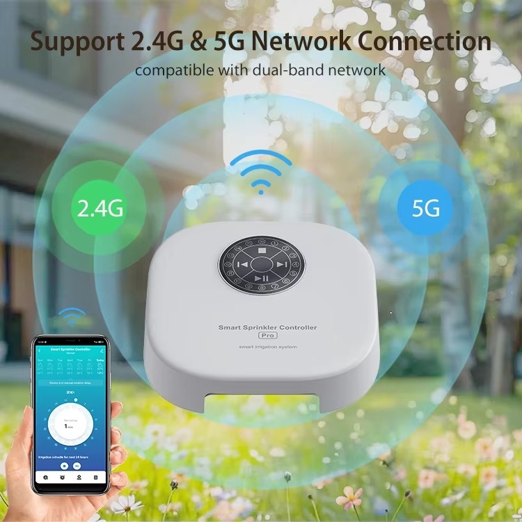Tuya WiFi Smart Sprinkler Cont - Smart Garden Sprinkler ulasan dan harga