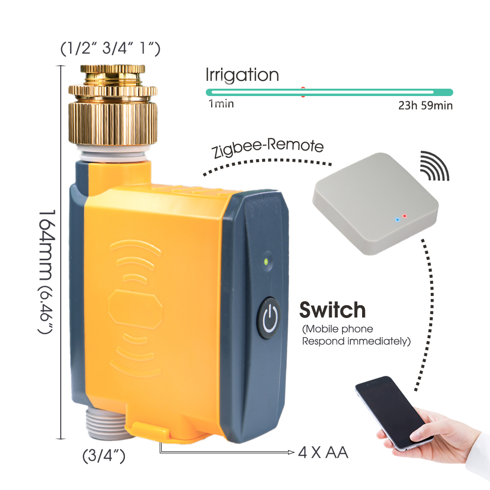 20m Garden Zigbee Timer Multip - Smart Garden Sprinkler ulasan dan harga