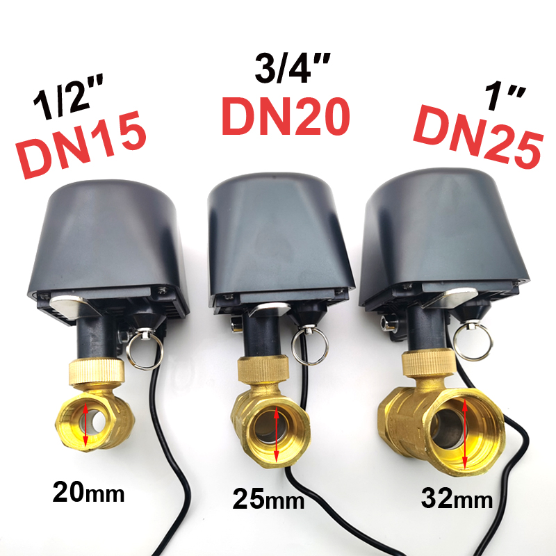 Tuya WiFi or Zigbee Water Valv - Smart Garden Water ulasan dan harga