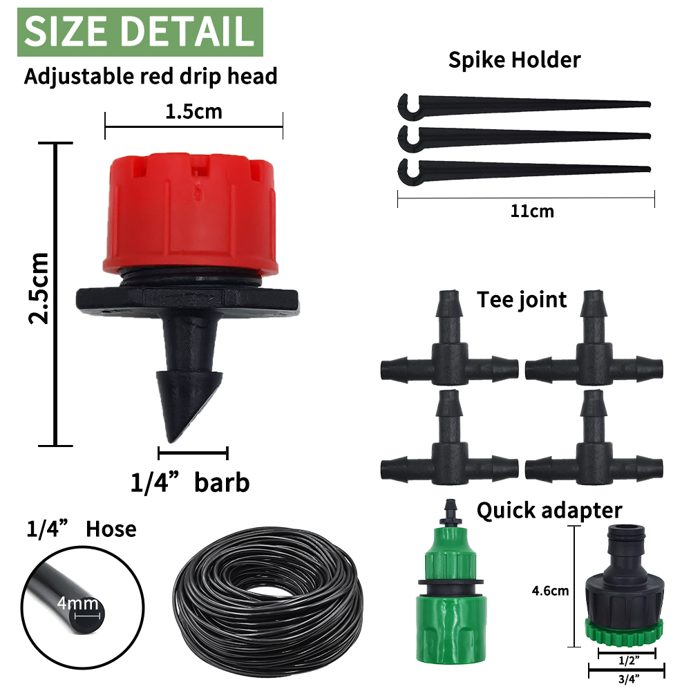 Micro Drip Irrigation System P - Smart Garden Sprinkler ulasan dan harga